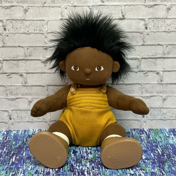 TINY Olli Ella Dinkum Soft Jointed Baby Doll Shoes Socks 14 Inches - Picture 2 of 16